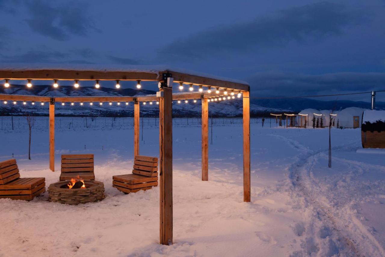 Jewelberry Glamping Hotel Tbilisi Mtsʼkhetʼa Kültér fotó